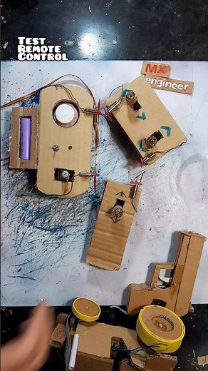 tutorial make Wire remote control from cardboard / make remote control with cardboard