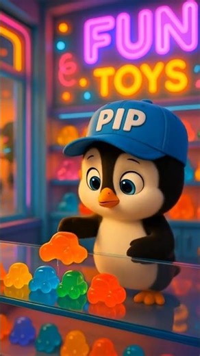 “🐧Cute Pip Bought a Jelly Car… 😲But What Happened Next Will Surprise You!💖 #awezchaitrend #trending