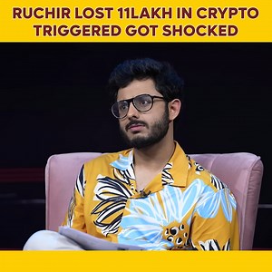 2.4M views · 79K reactions | Ruchir Lost 11Lakh In Crypto Triggered Got Shocked | Playground | Facebook