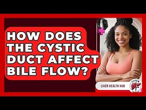 How Does The Cystic Duct Affect Bile Flow? - Liver Health Hub