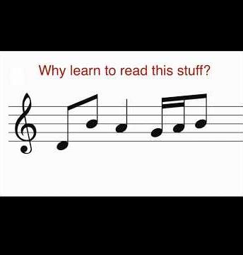 🎶MUSIC THEORY 868: Why read music? #musiceducation #bachdmc #music #tutorial #musictheory