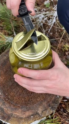 How to open a jar without a can opener? 🤯