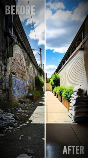 Instant Street Transformation | Multiple People Cleaning in Time-Lapse