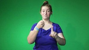 Congratulations to Courtney Bronson of California School for the Deaf, Fremont for placing 1st in the High School ASL Presentation category! [Description: A teenager wearing a dark blue short sleeved shirt against a green background.] California School for the Deaf - Fremont | Gallaudet University Youth Programs