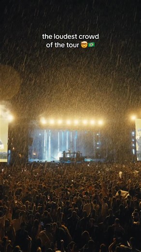 the rain brought a completely different energy.. hands down the loudest crowd of the brazil tour 🤯🤯🇧🇷🇧🇷 | Martin Garrix