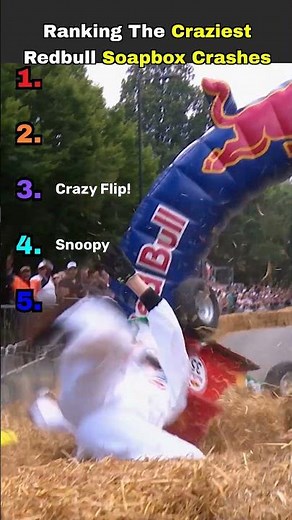 Ranking Craziest Soapbox Flips & Spins #redbullsoapboxrace #racing #insane #redbull