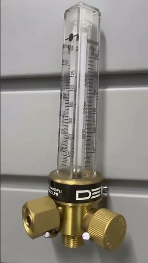 DEM FL01 Brass Argon CO2 Gas Welding Pressure Regulator Flowmeter for TIG and MIG Welding
