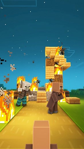 Ethobot on Instagram: "Repairing a Villager’s Home 🏡- Made with the Blockbuster Mod! #minecraft #minecraftbuilds #minecraftmemes #minecrafthouses #minecraftbuilds #minecraftideas #minecraftpe #minecraftpc #gaming #shorts #animation #meme #animation"