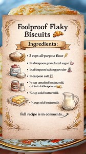 275K views · 1.6K reactions | Foolproof Flaky Biscuits 縷 | K Diary | Facebook