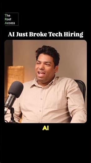 AI Just Broke Tech Hiring #ai #techpodcast