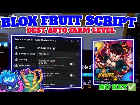 Blox Fruit Update Roblox Script | Best New Auto Farm Level *NO KEY*