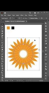 How to Make Flower in AI, Adobe Illustrator দিয়ে ফুল কিভাবে তৈরী করবেন
