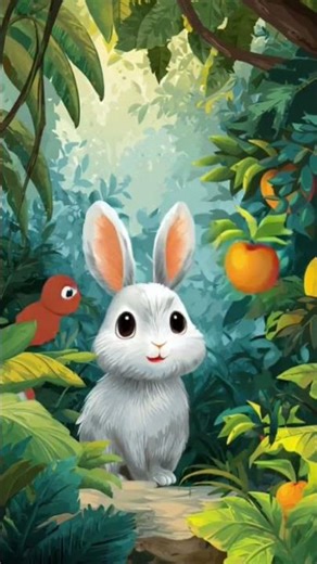 🐇#rabbit #cute #cartoon #animals #animation