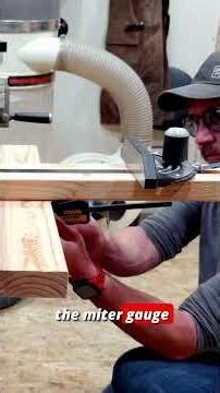 Quick and Easy Miter Gauge Extension for a Table Saw