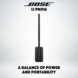 8.9K views · 27 reactions | 180° sound, unmatched clarity, built-in multi-channel mixer and Bluetooth streaming: discover the great possibilities of the Bose L1 Pro16 - premium sound for every situation. | Thomann | Facebook