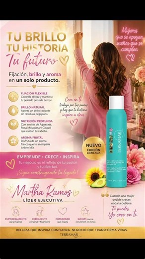 Spray Capilar Fijación y Brillo Terramar