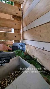 Build a Compost Bin for Next to Nothing Using Old Pallets