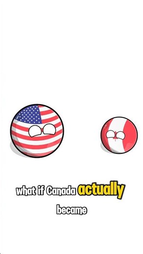 What If Canada Became the 51st State? 🇺🇸🇨🇦 | Countryballs