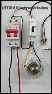 35K views · 471 reactions | Two Pole Contactor can be used to turn ON And OFF single Phase load- i have used 2 Wire Proximity AC Sens.....INTION_Electronic #intionelectronic #videoviralreelsfb #fbreels #reelsfb { #foryoupage} #electrician #ElectricalSafetyTips™ #INTIONElectronicfollow @ @ | World of Electrician | Facebook