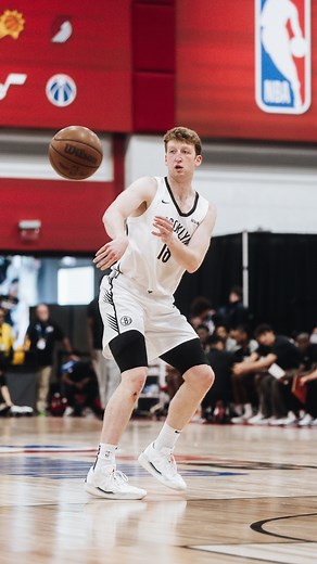 Brooklyn Nets | @danny.wolf6 on the board last night with 18 pts / 6 reb / 4 ast 👏 | Instagram