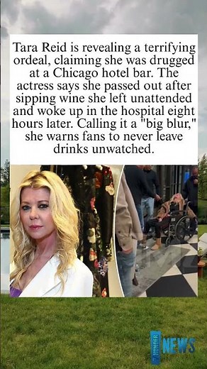 Tara Reid Hospitalized After Being Drugged at Hotel Bar | Thu News⚡