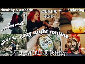 NIGHT TIME ROUTINE 2021🌙 PRODUCTIVE & REALISTIC