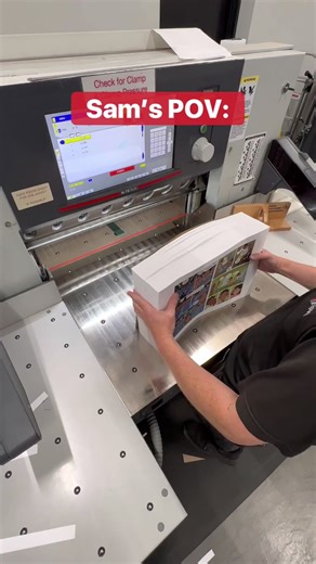 @alphagraphicscamelback on Instagram: "Slicing with Sam | Ep.21 #cutting #papercutting #paper #cuttermachine #machine #satisfying #asmr #coolmachines #cool #satisfyingasmr #cuttingasmr #satisfyingcutting #printing #alphagraphics #printshop"