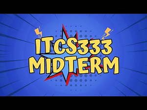 ITCS333 Mid Revision