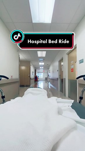 Hospital Bed Ride: Recovering from a Lung Collapse X-ray
