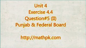 P-Math Class 9-Unit 4-Ex. 4.4-Q.5 (2)