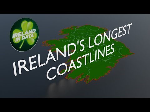 Which Irish County Has the Longest Coastline? (COMPARED, 4K)