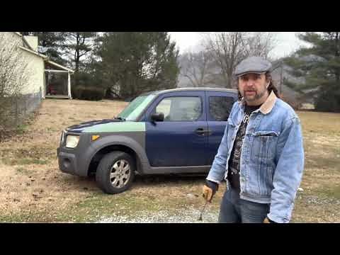 Removing Honda Element Plastic Side Trim Sill Panels (rocker covers)