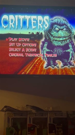 Critters DVD menu #retro #music #horror #critters