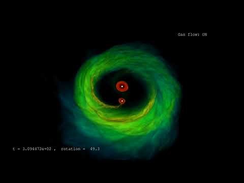 [ATERUI II] Binary Star Formation Simulation