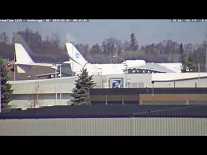 World's Largest Cargo Aircraft Departing Anchorage, Alaska! | AN-225