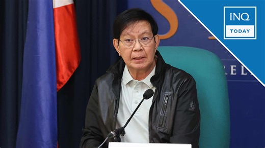 Lacson: Only 3 more signatures needed for partial flood control report | INQToday