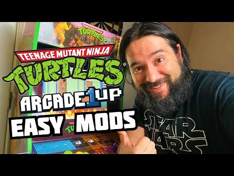 Upgrade Your TMNT Arcade1up! (Must-Have Mods!)