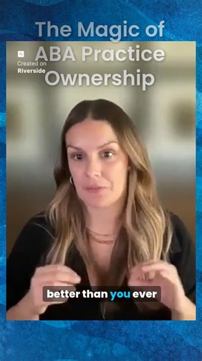 When you build a culture that attracts great people, your ABA practice transforms on its own. 🌱 In this clip from The Business of Behavior, Dr. Sara Feldman, Founder of The Helm ABA, shares how empowering talented BCBAs and creating space for their ideas can take your vision further than you imagined. Let go a little... and watch your team make the magic happen. ✨ 🎥 Watch the full on-demand webinar: The Business of Behavior – Founders Share What Worked (and What Didn’t) 👉 Watch Now: https://u