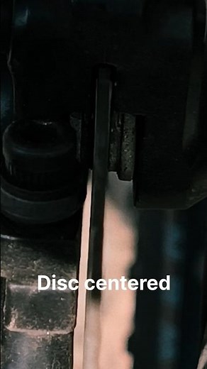 How to center hydraulic disc brakes