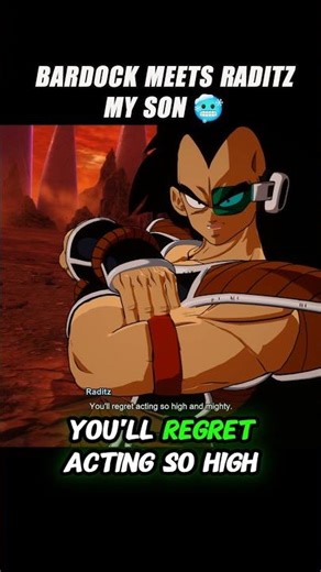 Bardock Meets Raditz My Son 🤯 #crashout #bardock #sparkingzero #dragonballz #dbz