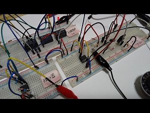 【オペアンプ積分回路】減衰振動の微分方程式を解く damped oscillation (op amp integrator )