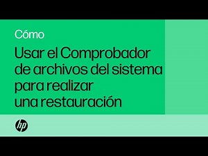 Cómo usar el Comprobador de archivos del sistema en Windows 11 | Categoría producto | HP Support