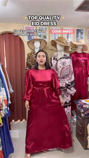 Style2Go PH on Instagram: "✨TOP QUALITY✨ EID DRESS CODE: MM83 PRICE: 890 PESOS ETD: 4th week of March FREESIZE: Bust max 42” Seller’s Height Reference (with Heels): 5’4 To order, DM or comment code: MM83Black MM83Emerald MM83Pink MM83White MM83Gray MM83Navy MM83Choco MM83Brown MM83Army MM83Maroon 🛑SAMPLE CODE: MM83Black _______________________ ▪️FREE AIR SHIPPING BKK TO PH. Local SF applicable. ▪️This item is imported/ships from overseas. Delivery is 4-6 weeks ▪️Please be sure of your size befo