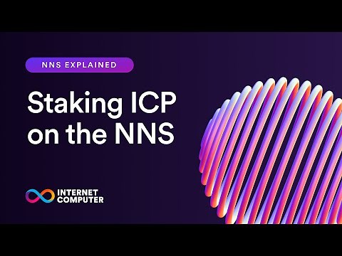 NNS Explained | How to Stake ICP on the NNS