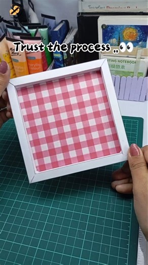 DIY aesthetic photo frame ✨