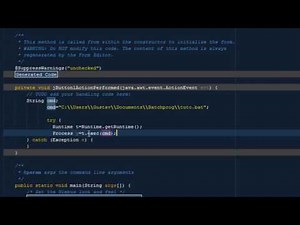 Exécuter un fichier .bat ou .exe en java