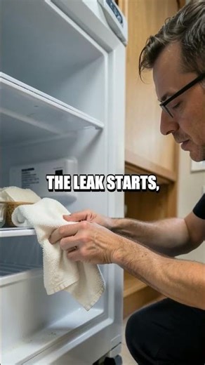 Clamp and Conquer Fast Drip Stop for Fridge Ice Maker