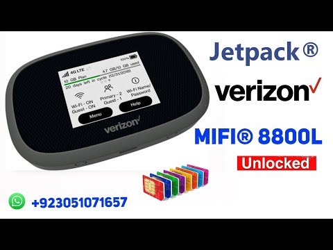 Verizon Jetpack MiFi 8800L Unlock | No Service | Invalid SIM Fix