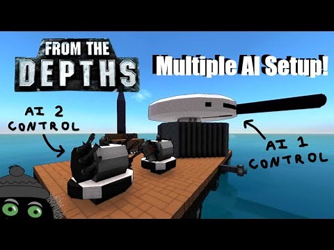 Multiple AI and Target Prioritization Setup! From the Depths Tutorial