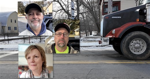 Data center dump trucks reroute around Fredonia after resident speeding, noise complaints